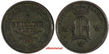 Sweden Oscar I Copper 1848 1/3 Skilling  KM# 657 (18 555)