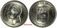 Venezuela 1965 25 Centimos Bolivar Y# 40 (18 603)