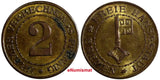 German States BREMEN Brass ND 2 Verrechnungs Pfennig Mintage-501,000 KM# Tn1(72)