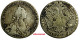 RUSSIA CATHERINE II Silver 1767 SPB 20 KOPECKS Mint-245,000 SCARCE C# 63a.2 (5)
