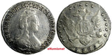 RUSSIA CATHERINE II Silver 1789 SPB 15 KOPECKS SCARCE VF	C# 62c (96)