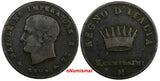 Italian States KINGDOM OF NAPOLEON Copper 1809 M 3 Centesimi C# 2.2 (18 853)
