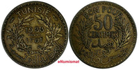 Tunisia Chambers of Commerce 1352//1933 50 Centimes XF KM# 246 (18 912)