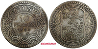 Tunisia Silver 1353/1934(a) 10 Francs Mintage-30,000 XF  KM# 255 (18 962)