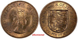 Jersey Elizabeth II Bronze 1966 1/12 Shilling Norman Conquest KM# 26 (19 194)