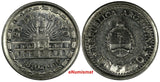 ARGENTINA Nickel 1960 Peso 150th Ann. of Removal of Spanish Viceroy KM# 58 (197)