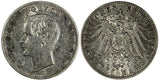 German States BAVARIA Otto Silver 1905 D 2 Mark KM# 913 ( 19 237)