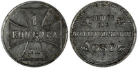 Germany - Empire Military Coinage Iron 1916 A 1 Kopeck WWI Issue  KM# 21 (636)