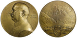 AUSTRIA -HUNGARY WWI BRONZE MEDAL 1916 Franz Freiherr Rohr von Denta 65mm H-7780