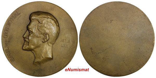 AUSTRIA Medal by R. Ruepp.Emil von Ottenthal (1855-1931) Austrian historian.60mm