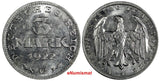 Germany,Weimar Republic 1922 G 3 Mark 3 Years of Weimar Constition UNC KM#29(1)