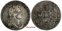 Great Britain George I (1714-1727) Silver 1725 1 Shilling KM# 558.2 (19 921)
