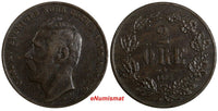 Sweden Carl XV Adolf (1859-1872) Bronze 1872 2 Öre Last Year KM# 706 (19 926)