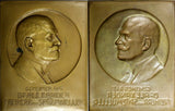 AUSTRIA Medal Plaque 1918 by H.Kautsch Alexander Spitzmüller Ministry of Finance