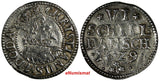 Denmark Christian IV Silver 1629 6 Skilling Dansk SCARCE KM# 110 (20 038)