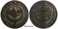 Turkey Mahmud II Silver AH1223//25 (1832) 20 Para  Toned.KM# 596 (056)