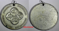 UKRAINE DOGS MEDAL TAG CYNOLOGICAL SOCIETY 50mm Aluminum Plated  (20 083)