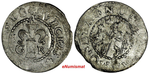 Sweden Gustav II Adolf Silver 1620 1 Ore Stockholm mint SCARCE KM# 71.1 (20 100)