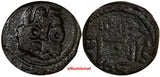 SICILY Italian states William II (1166-1189) AE 1 Follaro Lion Biaggi-1232 (65)