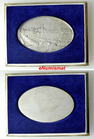 AUSTRIA Oval Medal 1928 by A.Hartig Numismatic Medal 5th German Coin Day 70mm