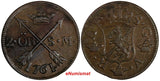 Sweden Adolf Fredrik Copper 1761 2 Öre SM Mintage-422,000 33,7mm KM# 461 (176)