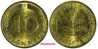 Germany - Federal Republic 1950 D 10 Pfennig UNC KM# 108 (20 179)