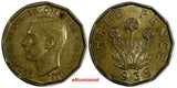 Great Britain George VI 1939 3 Pence KM# 849 (20 235)