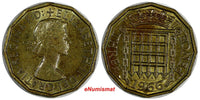 Great Britain Elizabeth II 1966 3 Pence KM# 900 (20 274)