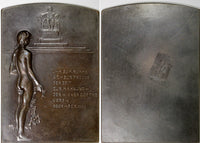 AUSTRIA Bronze 1900 MEDAL by Marschall.Erection of the Goethe monument in Vienna