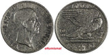 Italy Vittorio Emanuele III 1936 R 50 Centesimi SCARCE VF/XF KM# 76 (8)