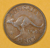 AUSTRALIA  1943 "G" 1 PENNY     KM#36