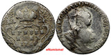 RUSSIA ELIZABETH Silver 1748 No m/m 10 Kopeks,Grivennik Red Mint  C# 16a