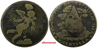 Mexico Zacatecas Brass 1862 1/4 Real "Quarto/Quartilla" Overdate SCARCE KM# 366