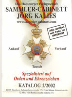 Collection of Orders and Awards Das Hamburger Fachgesch