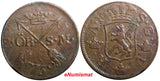 SWEDEN COPPER Adolf Frederick 1759 2 Ore,S.M Low Mintage352,000 SCARCE KM461/355