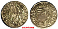 Hungary Wladislaus II Silver (1490-1516) Denar 1511 KG Kremnitz  0,55g