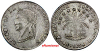 Bolivia Silver 1854 PTS MJ 4 Soles Nice Toning KM# 123.2 (8740)