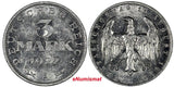 Germany - Weimar Republic Aluminum 1922-A 3 Mark aUNC Condition KM# 28 (10 737)