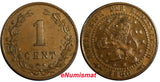 Netherlands Wilhelmina I Bronze 1900 1 Cent KM# 107