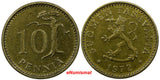 Finland 1972 S 10 Pennia KM# 46