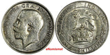 Great Britain George V Silver 1918 1 Shilling 23.5mm KM# 816