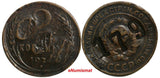 Russia USSR Bronze 1924 2 Kopeks Countermark "179" SCARCE  Y# 77