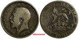 Great Britain George V (1910-1936) Silver 1916 1 Shilling KM#816 (14 550)