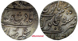 India-Independent Kingdoms MARATHA CONFEDERACY Silver 118x//16 Rupee AU KM# 251