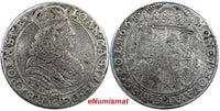 Poland Johann Casimir AR 1668 TLB 18 Groszy,Tympf Last Date Type KM# A94 (8903)