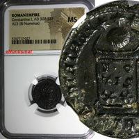Roman Empire Constantine I BI Nummus AD 307-337 AE3 BI Nummus NGC MS (027)