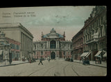 RUSSIA UKRAINE ODESSA  CITY THEATER  Pre-1900 USED 1908