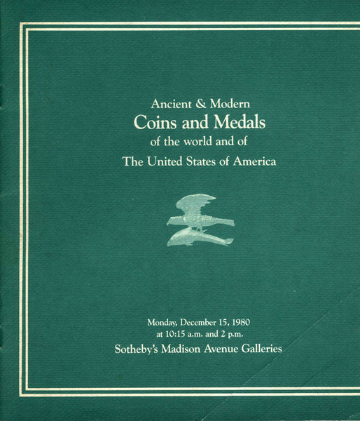 SOTHEBY'S Ancient & Modern Coins and Medals of the World and of United States