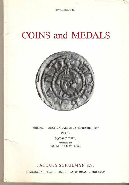 J.SCHULMAN 286/1987 Netherlands,Ancient  Jewish Coins