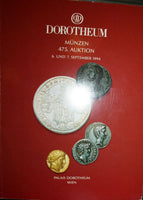 DOROTHEUM CATALOGUE 475/1994 ANCIENT AND WORLD COINS